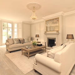 Mercier Road, Putney, Concept Eight Architects Concept Eight Architects Modern living room