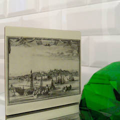 Remodelação T1 para Alojamento Local . Alfama Salas de estar mediterrânicas por BL Design Arquitectura e Interiores Mediterrânico