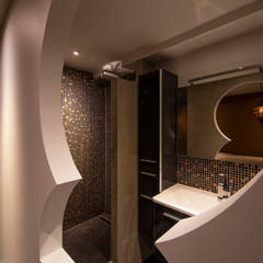 Oriental Guestroom:  Slaapkamer door Medie Interieurarchitectuur