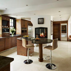 Grosvenor | Luxury American Walnut Kitchen Davonport Cocinas modernas Madera Acabado en madera