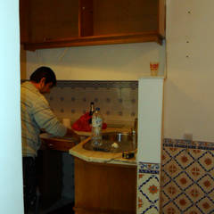 Cozinha: Antes por BL Design Arquitectura e Interiores Mediterrânico