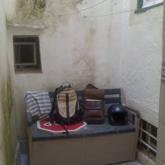 Páteo: Antes por BL Design Arquitectura e Interiores Mediterrânico