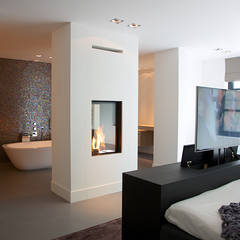 Villa in ‘t Gooi:  Slaapkamer door Designa Interieur & Architectuur BNA