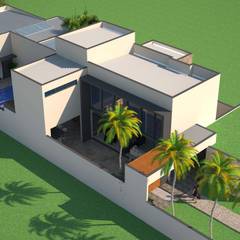 Casa TK: Casas  por Mais Arquitetura 34, Moderno   
