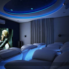 Media Room Design Ideas Inspiration Pictures Homify Grand Striking Media Room By Premdas Krishna