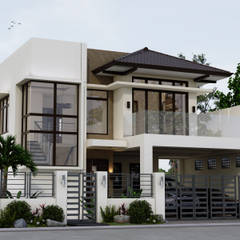 Asian House Design Ideas Pictures L Homify Valerio Residence Detached Home By Acodes