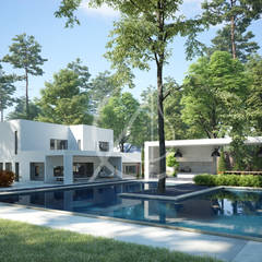 Garden Pool Design Ideas Pictures L Homify Pool Area Garden By Comelite Architecture Structure And Interior Design