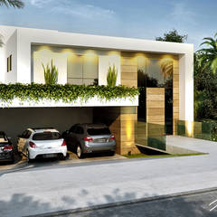 Casa VR: Casas  por Paulo Stocco Arquiteto, Moderno   