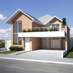CASA TULE: Casas  por Lozí - Projeto e Obra, Moderno   