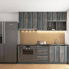 Minimalist Kitchen Perfect Beautiful Kitchen Design modern with scandinavian style flat interiors kitchen by rhythm and emphasis design studio