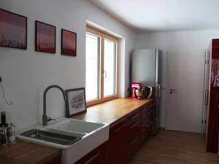 haus l oberpfalz, innenarchitektur s. kaiser innenarchitektur s. kaiser Modern kitchen