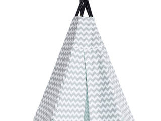 Play Room: This tipi offers more than a space for a fun game, moKee moKee Stanza dei bambini moderna Cotone Rosso