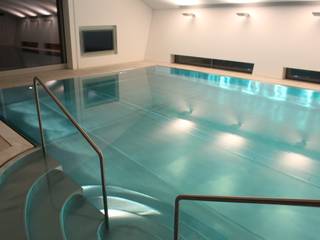 Spa und Pool, Architekten Graf + Graf Architekten Graf + Graf Nowoczesny basen