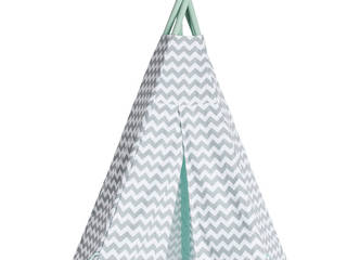 Play Room: This tipi offers more than a space for a fun game, moKee moKee Kamar Bayi/Anak Modern Katun Red
