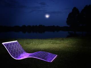 Lumiluxe LED LOUNGE Chair, BeMOSS BeMOSS غرفة المعيشة