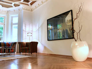 Musterwohnung in san. Altbau-Villa in Leipzig, wohnhelden Home Staging wohnhelden Home Staging Living room