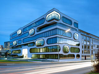 ADA1 - Office Complex, An der Alster 1, Hamburg, J.MAYER.H J.MAYER.H Rumah: Ide desain interior, inspirasi & gambar