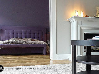 Altbau Winterhude, Andras Koos Architectural Interior Design Andras Koos Architectural Interior Design Modern Bedroom