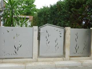 Stainless Steel Gate System Edelstahl Atelier Crouse: Modern Garden Accessories & decoration