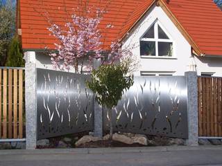 Stainless Steel Fence Edelstahl Atelier Crouse: Garden Accessories & decoration