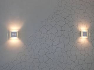 Wohnraum München, Wände mit Charakter Wände mit Charakter Dinding & Lantai Modern