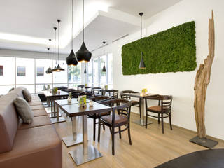 Wandgestaltung Green, Freund GmbH Freund GmbH Innengarten Raumbegrünung