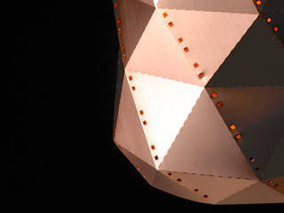 RD 09 Leuchte, ​Rohstoff Design ​Rohstoff Design Sala de estarIluminação