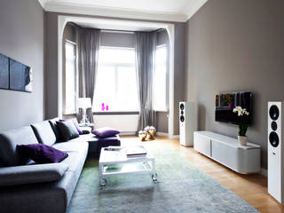 Altbauwohnung Bremen, schulz.rooms schulz.rooms Living room