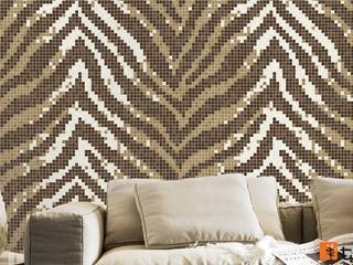 Wandgestaltung Recycling-Glas Mosaic, trend group trend group Walls