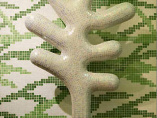 Wandgestaltung Recycling-Glas Mosaic, trend group trend group Paredes y pisos de estilo moderno