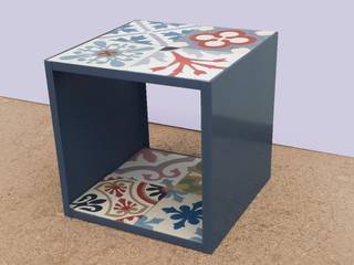Baldosa hidraulica Patchwork, Crafted Tiles Crafted Tiles Paredes y suelos de estilo rural Cerámica Multicolor