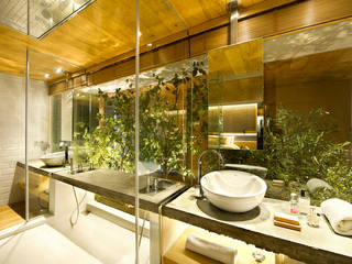 Bajo comercial convertido en loft (Terrassa), Egue y Seta Egue y Seta Rustic style bathroom