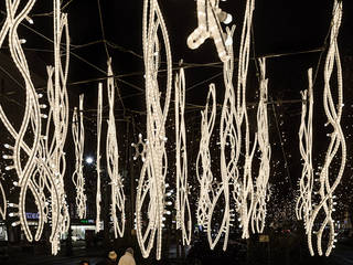 Christmas lights Berlin, Brut Deluxe Architecture + Design Brut Deluxe Architecture + Design Garden