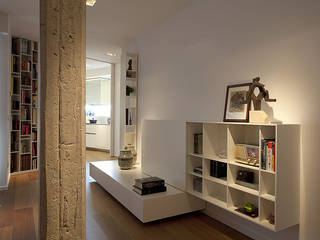 Ático en Valencia, Laura Yerpes Estudio de Interiorismo Laura Yerpes Estudio de Interiorismo Modern living room