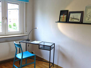 Apartment FR01, Holzer & Friedrich GbR Holzer & Friedrich GbR Moderne Wohnzimmer
