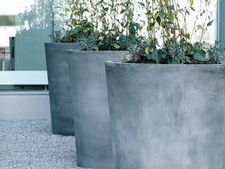 pato Concrete Rudolph GmbH Balcones y terrazas modernos Plantas y flores