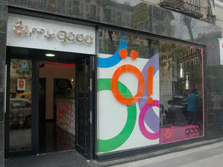 Frozen Yogurt Omygood, FrAncisco SilvÁn CorrAl ArquitecturaDeInterior FrAncisco SilvÁn CorrAl ArquitecturaDeInterior Коммерческие помещения