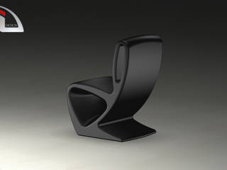 ZEEN chair, dimarziodesign dimarziodesign Moderne Wohnzimmer