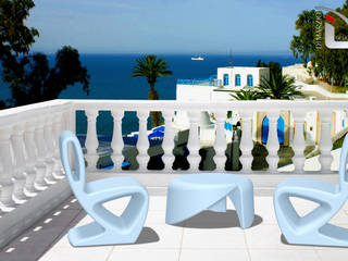 ZEEN chair, dimarziodesign dimarziodesign Moderne Wohnzimmer