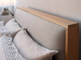 Shetland Bed, Natural Bed Company Natural Bed Company モダンスタイルの寝室