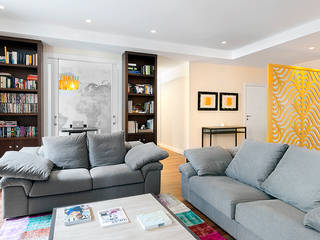 VIVIENDA EN RUZAFA (VALENCIA), Cota Cero Interiorismo Cota Cero Interiorismo Living room design ideas