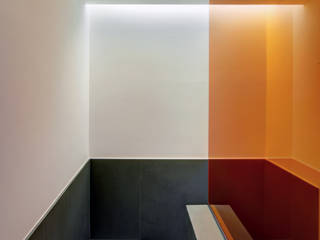 Casa Nervi, Buratti + Battiston Architects Buratti + Battiston Architects Corridor, hallway & stairs