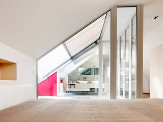 Dachaufstockung eines Einfamilienhauses, WSM ARCHITEKTEN WSM ARCHITEKTEN 모던스타일 욕실