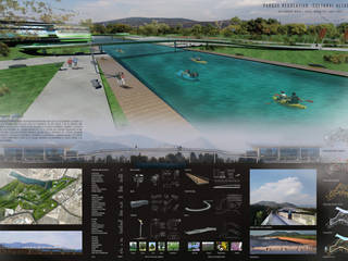 Parque recreativo-cultural Atlacomulco, Arquitectura Libre Arquitectura Libre Commercial spaces