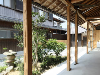 三田の農家-ANNEX/GAZEBO, eu建築設計 eu建築設計 Wiejski garaż