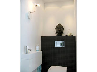 Marike Blok fontein, Marike Marike カントリースタイルの お風呂・バスルーム