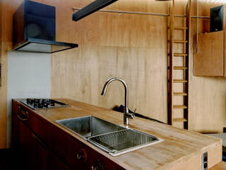ROOF/M, eu建築設計 eu建築設計 カントリーデザインの キッチン