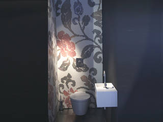 Marike Pulse fontein toilet, Marike Marike Phòng tắm phong cách hiện đại