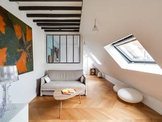 Appartement agence Paris, Meero Meero Klassische Wohnzimmer
