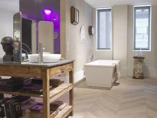 Suite en Tribeca, BARASONA Diseño y Comunicacion BARASONA Diseño y Comunicacion Phòng tắm: thiết kế nội thất · bố trí · ảnh